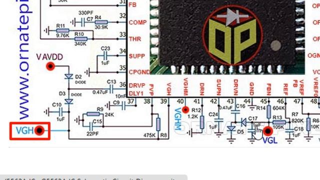 HV320WHB-N85 Panel Has No Light & No Picture On The Screen, 5562A IC Schematic Circuit Diagram смотреть онлайн
