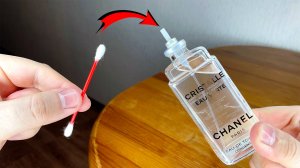 ВСТАВЬТЕ ВАТНУЮ ПАЛОЧКУ во ФЛАКОН с ПАРФЮМОМ и ВЫ БУДЕТЕ УДИВЛЕНЫ!!!