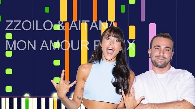 Zzoilo & Aitana - MON AMOUR REMIX (PRO MIDI FILE REMAKE) - "in the style of" смотреть онлайн
