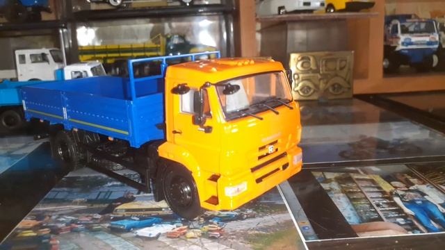 г.Плавск.Обзор моделей 1/43 КАМАЗ 43253 ЗИЛ ММЗ 2502.от МОДИМИО.и АИСТ смотреть онлайн