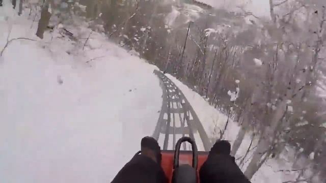 A Quick Sledding Pov - Amazing First Person View смотреть онлайн