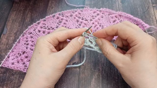 Узоры спицами.Великолепный,простой,воздушный. смотреть онлайн