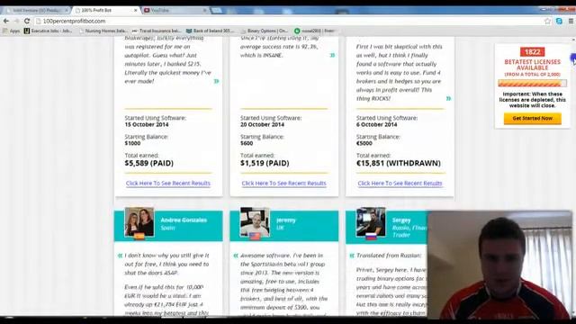 100 Percent Profit Bot Review | 100 Percent Profit Bot Binary Software смотреть онлайн