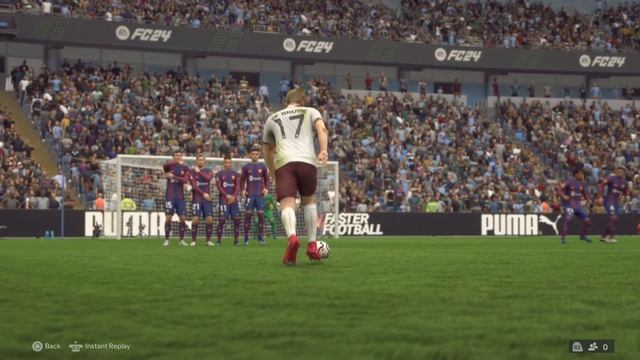 EA SPORTS FC 24 free kick goal смотреть онлайн