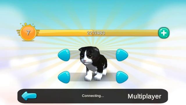 Играю в мультиплеере Kitten Cat Simulator #3