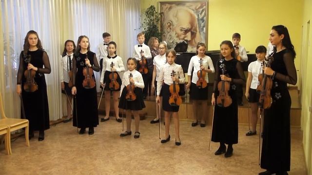 Ансамбль скрипачей "Каприс" (смешанная группа) смотреть онлайн