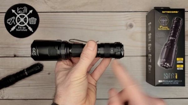 The Nitecore SRT6i - smashing glass test!