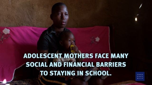 Pregnant Girls, Young Mothers Barred from School in Africa смотреть онлайн