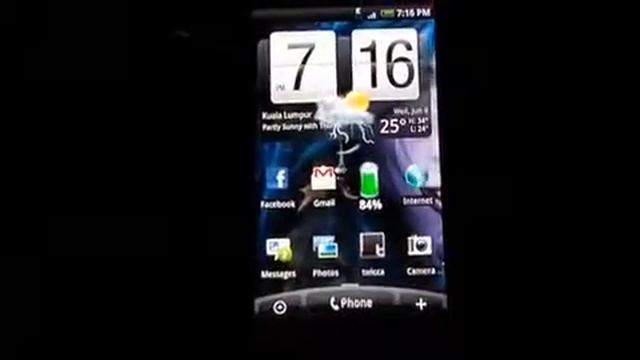 weather animation htc sense