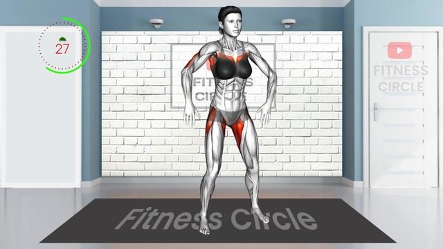 7 Minute Exercise To LOSE BELLY FAT & LOSE WEIGHT 🔥 7 Days FLAT STOMACH Challenge смотреть онлайн