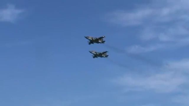 Аэродром "Кубинка" Су-25 9.05.2015 смотреть онлайн