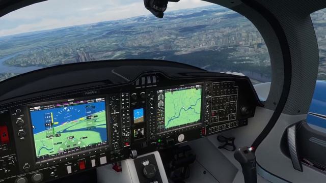 Flying in North-Korea! Pjöngjang [FS2020 | DA62] Gameplay смотреть онлайн