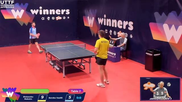WINners League 29.07.2021 Stetsenko M. - Soroka V. 14:45 смотреть онлайн