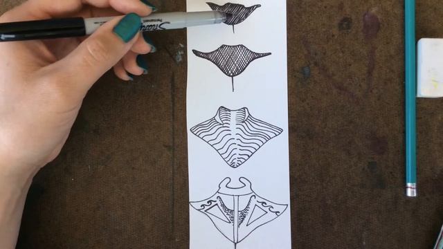 Create Your Own Manta Ray: Pen & Marker смотреть онлайн