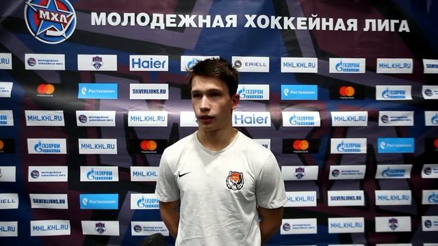 МХЛ. Интервью с Германом Волошиным и Сергеем Тюнеевым смотреть онлайн