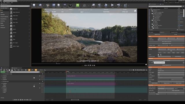 DragonFly for Unreal: Sequencer Tutorial смотреть онлайн