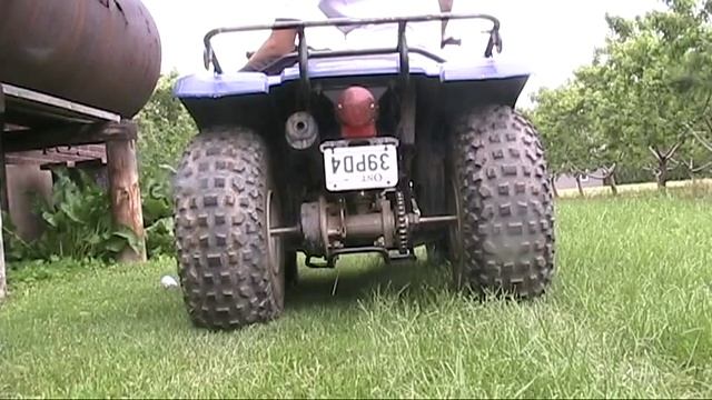 Yamaha Grizzly 125 Coldstart and Rev смотреть онлайн