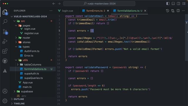 90 Implement Realtime Form Validation смотреть онлайн