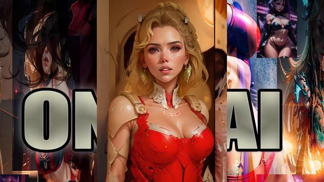 Scarlett Johansson Generated By AI [AI ART] #24