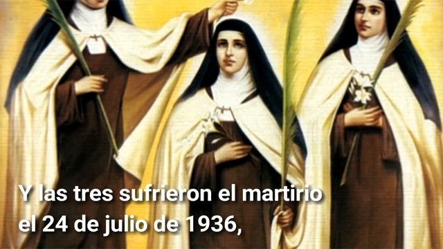 Beatas Mª Pilar de S. Francisco de Borja, Teresa del Niño Jesús y Mª Ángeles de San José, Mártires смотреть онлайн