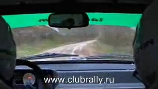 rally Luga 2004 SS2 in-car VaZ 2108 смотреть онлайн