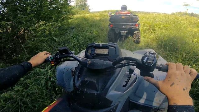Купил BRP OUTLANDER 1000 DPS | В ГРЯЗЬ НА СЛИКАХ? смотреть онлайн
