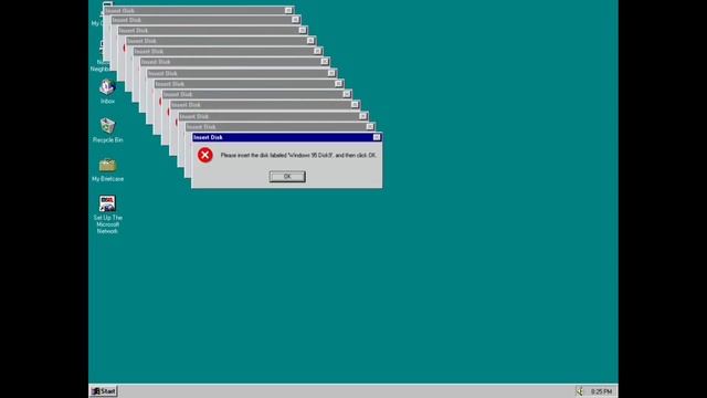 Windows 95 Crazy Error | Preview смотреть онлайн