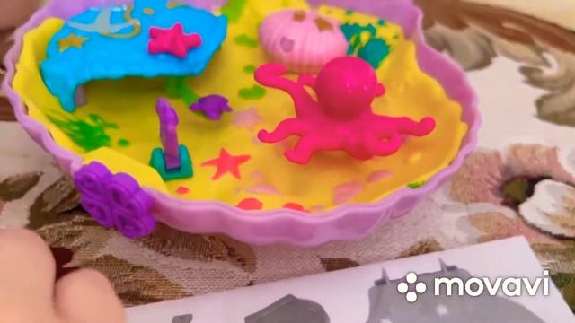 Распаковка  домика-сумки Поли Покет (polly Pocket)