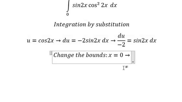 Calculus Help: Integral ∫ From 0 to π sin2x cos^2 (2x) dx - Integration by substitution смотреть онлайн