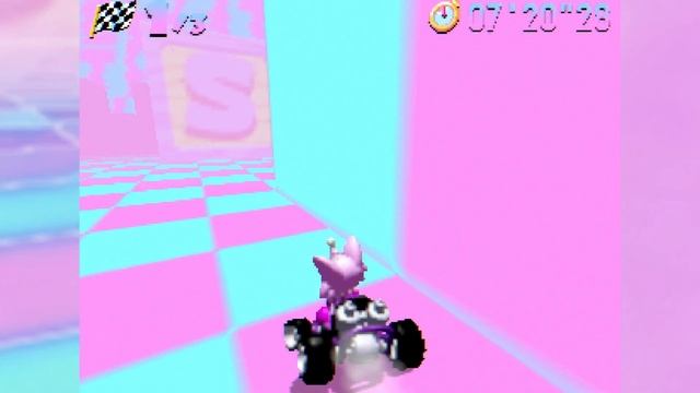 retro games are starting to scare me | Kitty Kart 64 смотреть онлайн