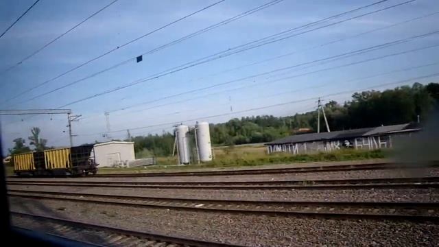 ПОЕЗДКА ОТ МОЖАЙСКА ДО ПЛАТФОРМЫ 109КМ НА ЭЛЕКТРОПОЕЗДЕ ЭД4М смотреть онлайн