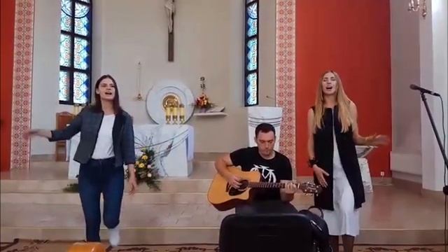 Бохонько Катя, Чайка Катерина, Чайка Антон - "Вставай, Сонце" (А. Підлужний cover) - репетиція смотреть онлайн