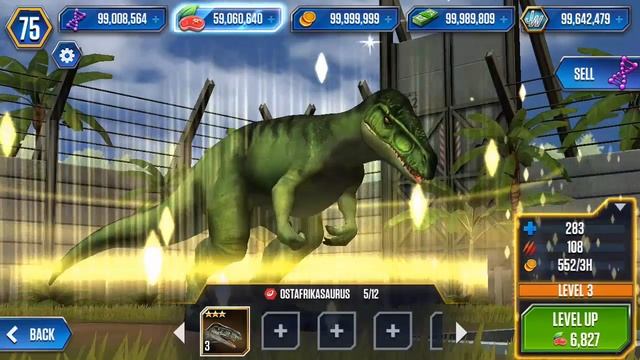3 Legendaries - Microposaurus, Unaysaurus, Ostafrikasaurus - Jurassic World The Game смотреть онлайн