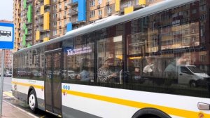Автобус ЛиАЗ-5292.65-03 2024 следует по маршруту 367пш ”Пригородное ш. - м. Домодедовская”