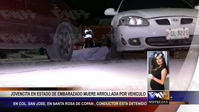 ¡¡Triste!!, Jovencita de 22 años y embarazada fallece tras ser arrollada en Santa Rosa de Copan, смотреть онлайн