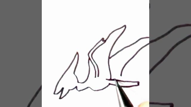 Cara Menggambar Pterodactyl #art #hewan #pterodactyl смотреть онлайн