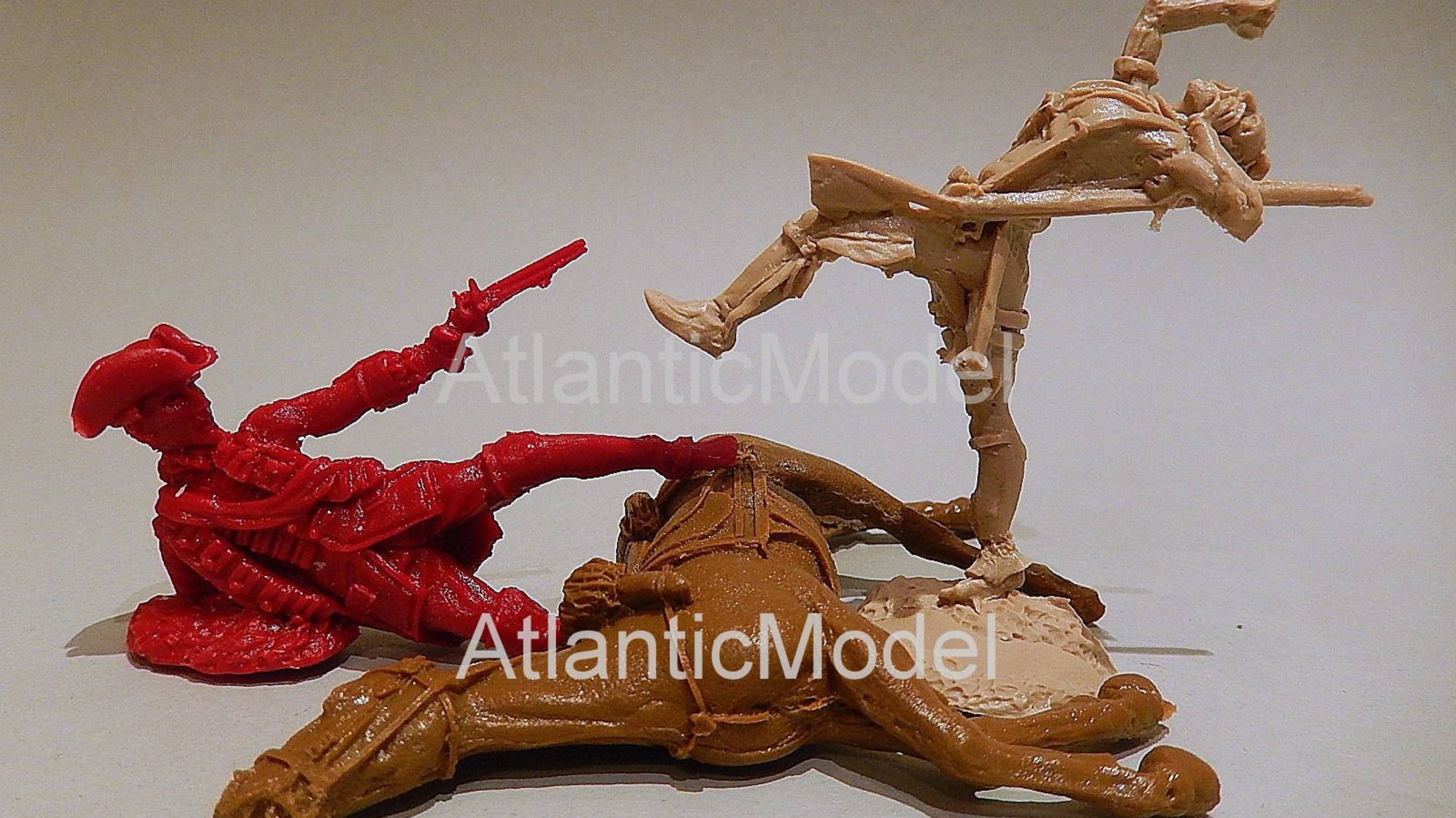 солдатики Barzso LOD Генерал Эдвард Брэддок, 3 фигуры 3 позы смотреть онлайн