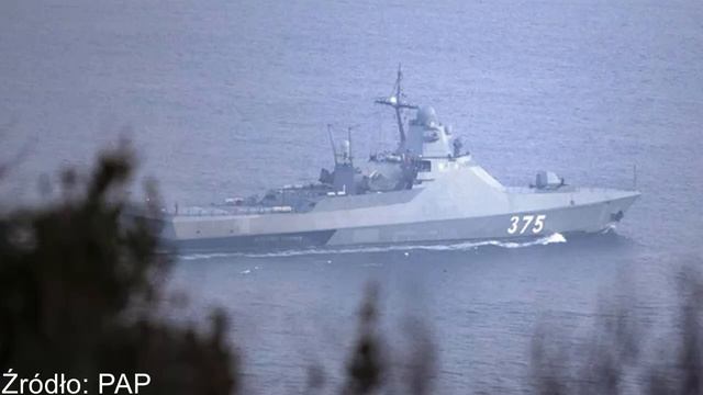 Rosyjska flota wykryta. Okręty płyną w stronę Europy. смотреть онлайн