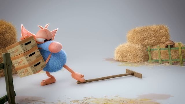 Funny Cartoon | Rattic Mini – The Mop | Funny Cartoons For Children & Kids | Funny Kids Videos