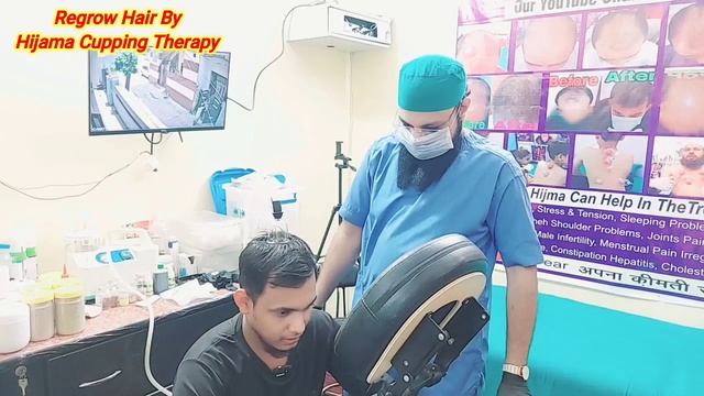 Hair Fall Treatment | Regrow Hair | Stop Hair Fall By Hijama Cupping Therapy Ep198 смотреть онлайн