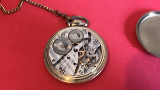 Waltham Vanguard 23 Jewels 8 Adjustments 10K GF Antique Railroad Pocket Watch смотреть онлайн