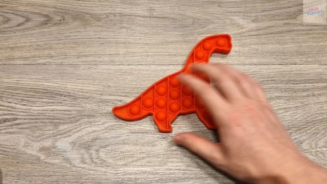 Diplodocus Pop It Fidget Dinosaur Toy ASMR смотреть онлайн