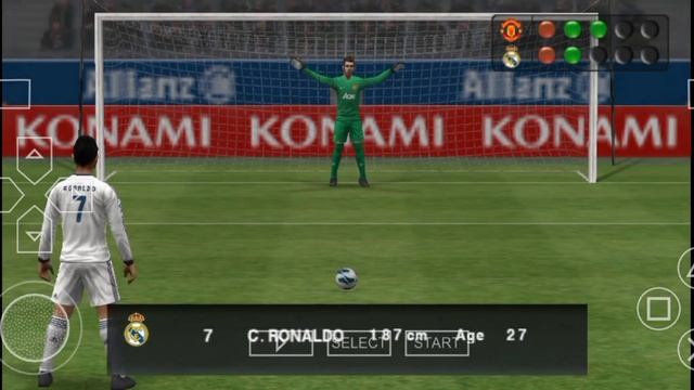 manchester united vs real madrid penalty shootout pes 13 ppsspp смотреть онлайн