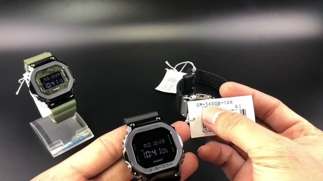 CASIO G-SHOCK GM-5600 смотреть онлайн