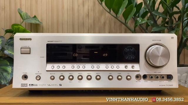 Đã bán-Onkyo TX-SA603 cổng quang chơi nhạc mạng,450W,Pre out làm giải mã DAC☎️0834563852 смотреть онлайн