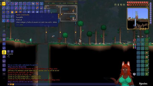 'Cultivando' comida para no morir de hambre - Terraria 1.4.3 Don't Starve Crossover смотреть онлайн