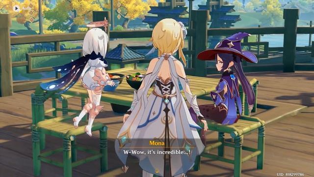 Genshin Impact Mona Story Quest (Act I: Beyond This World's Stars) смотреть онлайн