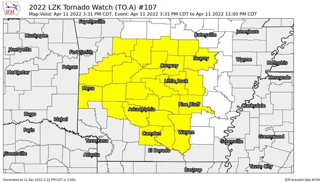 Tornado Watch #107 | EAS #592 смотреть онлайн