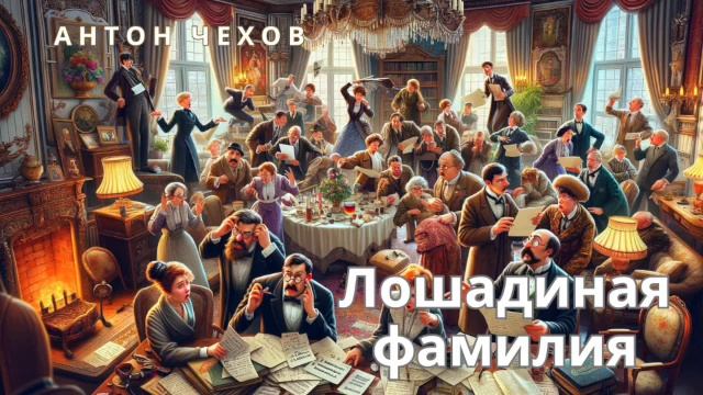 Антон Чехов - Лошадиная фамилия | Аудиокнига смотреть онлайн