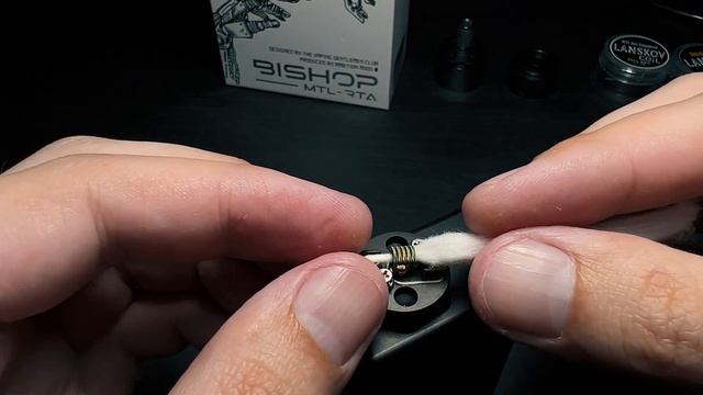 BISHOP MTL RTA And COIL INSTALLATION | LANSKOV COIL